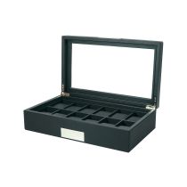 Rothenschild scatola per orologi RS-3633-BL por 12 orologi 
