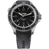 Traser H3 109377 P67 T25 SuperSub Nero Orologio Uomo 46mm Orologio subacqueo