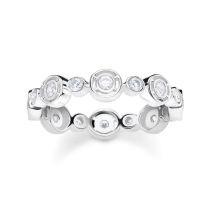 Thomas Sabo Anello da donna TR2256-051-14-56 cerchi Gr. 56
