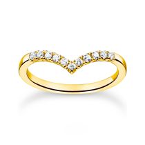 Thomas Sabo Anello da donna TR2394-414-14-54 Forma a V misura 54