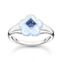 Thomas Sabo Anello da donna TR2433-496-1-54 fiore misura 54