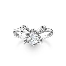 Thomas Sabo TR2481-643-14-56 Anello in argento con fiocco Donne