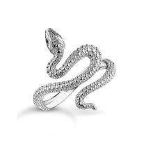 Thomas Sabo TR2483-664-21-56 Anello serpente in argento Tempting Romance Donne