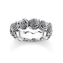 Thomas Sabo TR2488-637-21-54 Anello d'argento con Rosen Signore