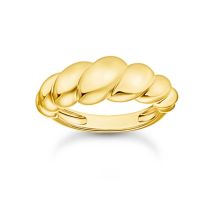 Thomas Sabo TR2494-413-39-54 Anello - forme organiche placcato oro Signore