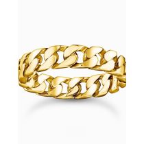 Thomas Sabo TR2496-413-39-62 Anello unisex - Maglie della catena placcate oro