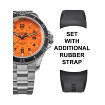 Traser H3 109379 P67 T25 SuperSub Set Orologio Uomo 46mm Orologio subacqueo