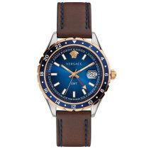 Versace V11080017 Hellenyium GMT Orologio Uomo 42mm 5ATM
