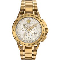 Versace VE3E00721 New Sport Tech Cronografo Orologio Uomo 45mm 10ATM