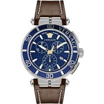 Versace VE3L00122 Greca Cronografo Orologio Uomo 45mm 5ATM 