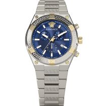 Versace VESO00522 Orologi Uomo Sporty Greca Crono 46mm 5ATM 