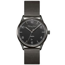 Thomas Sabo WA0342-202-203 Code TS Schwarz Orologio Unisex 40mm 3ATM