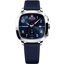 Wenger 01.1933.110 Orologio Da Uomo Vintage Sport Cronografo 40mm 5ATM