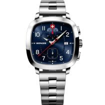Wenger 01.1933.111 Orologio Da Uomo Vintage Sport Cronografo 40mm 5ATM