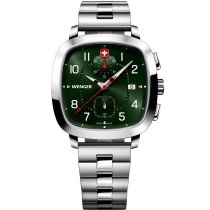 Wenger 01.1933.112 Orologio Da Uomo Vintage Sport Cronografo 40mm 5ATM