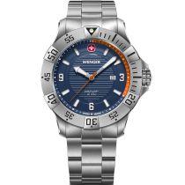 Wenger 01.0641.141 Orologio Da Uomo Seaforce 43mm 20ATM