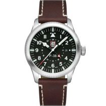 Luminox XA.9521 Orologio Uomo P-38 Air Pilot GMT 42mm 100M