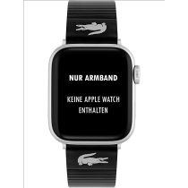 Lacoste 2050028 Cinturino per Apple Watch 38/40mm Nero
