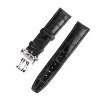 Ingersoll cinturino di ricambio [22 mm] nero con fibbia argento Ref. 25044