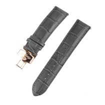 Ingersoll cinturino di ricambio [22 mm] grigio con fibbia rosato Ref. 25047