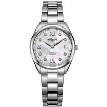 Rotary LB05110/07/D Henley Orologio Donna 30mm 5ATM 