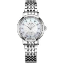 Rotary LB05420/41/D Windsor Orologio Donna 27mm 5ATM