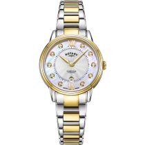 Rotary LB05426/07/D Henley Orologio Donna 30mm 5ATM 