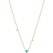 ANIA HAIE NAU001-02YG Terquoise & Sapphire Collare da donna Gold 14K, regolabile