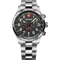Wenger 01.0543.111 Orologi Uomo Terragraph Cronografo 43mm 10ATM