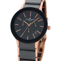 Jacques Lemans 1-1854C Dublin Ceramica Cronografo Orologio Uomo