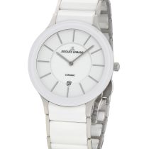 Jacques Lemans 1-1855B Dublin Ceramica Orologio Uomo 38mm 5ATM