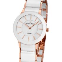 Jacques Lemans 1-1856D Dublin Ceramica Orologio Donna 32mm 5ATM
