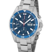 Jacques Lemans 1-1926G Liverpool Automatico Cronografo Orologio Uomo 