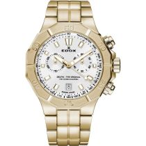 Edox 10113-37JM-AID Delfin Cronografo Orologio Uomo 43mm 20ATM