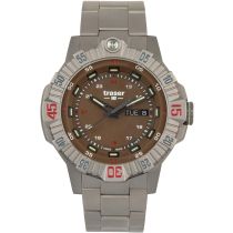 Traser H3 110668 Tactical Brown Titanio Orologio Uomo 46mm 20ATM