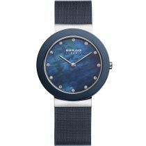 Bering 11435-387 Ceramica Orologio Donna 34mm 5ATM