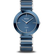 Bering 11435-707 Orologio Donna Diamante Ceramica 35mm 3ATM 