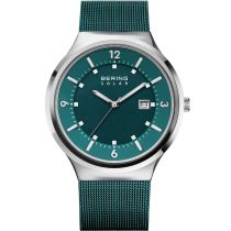 Bering 14442-808 Orologio Uomo Orologio Solare 42mm 5ATM