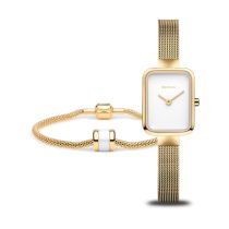 Bering 14520-334-GWP Orologio Donna Set Golden Glacier 35mm 3ATM