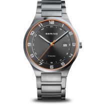 Bering 15139-709 Orologio Uomo Titanio 39mm 10ATM