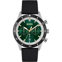 BOSS 1513936 Santiago Cronografo Orologio Uomo 44mm 5ATM