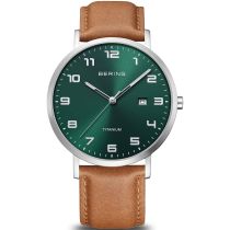 Bering 18640-568 Orologio Uomo Titanio 40mm 5ATM