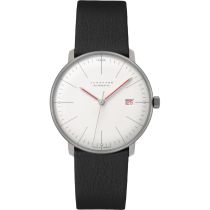 Junghans 27400902 Orologio Uomo Max Bill Automatic Bauhaus 38mm 5ATM 