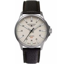 Bauhaus 2864-5 Orologio Uomo Aviation Automatico Titanio 42mm 10ATM