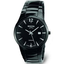 Boccia 3572-02 Orologio Uomo ceramica Titanio 39mm 3ATM
