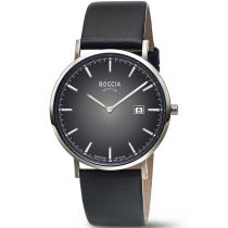 Boccia 3648-04 Orologio Uomo Titanio Vetro zaffiro 39mm 3ATM
