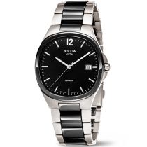 Boccia 3668-01 Orologio Uomo Titanio Vetro zaffiro Ceramica 38mm 5ATM
