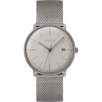 Junghans 59202246 Orologio Uomo Max Bill Mega Solar 38mm 5ATM 