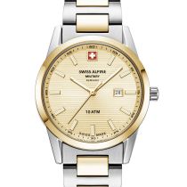 Swiss Alpine Military 7767.1141 Orologio Donna Argos bicolore oro 34mm 10ATM