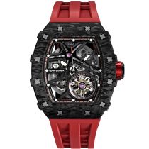 Tsar Bomba TB8209CF-02 Orologio Uomo Elementar Fibra Di Carbonio Automatico 44mm 5ATM 